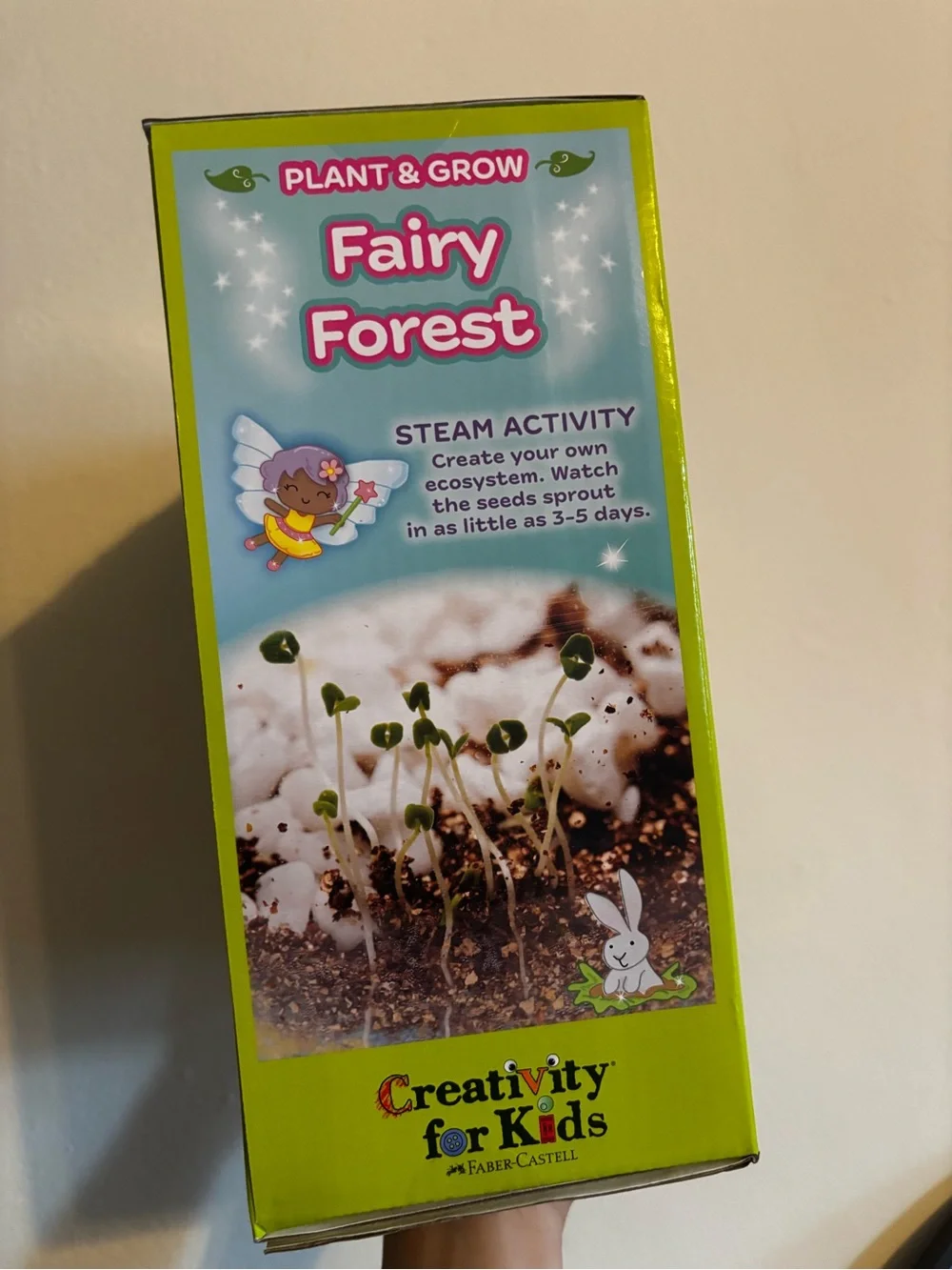 Creativity for Kids Plant & Grow Fairy Forest Terrarium Kit - Pink
